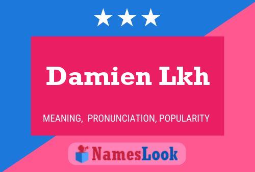 Póster del nombre Damien Lkh