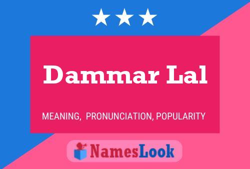 Póster del nombre Dammar Lal