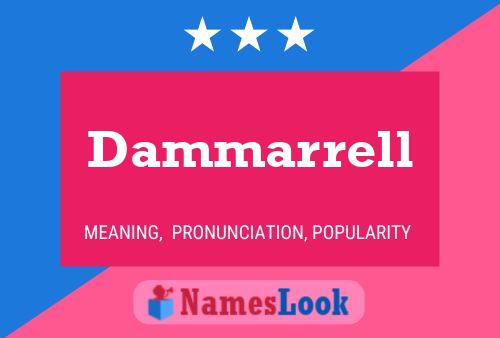 Póster del nombre Dammarrell