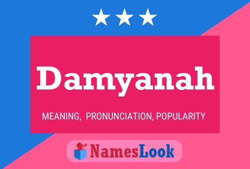 Póster del nombre Damyanah