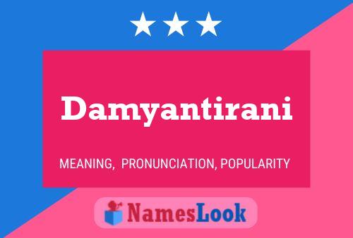 Póster del nombre Damyantirani