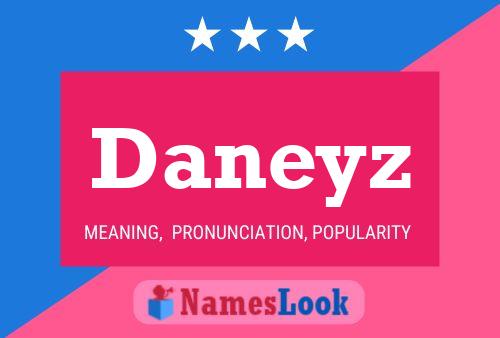 Póster del nombre Daneyz