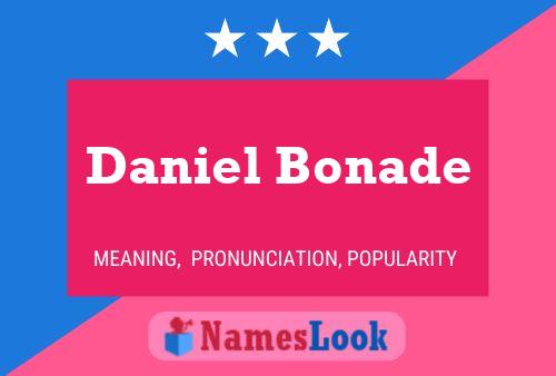 Póster del nombre Daniel Bonade