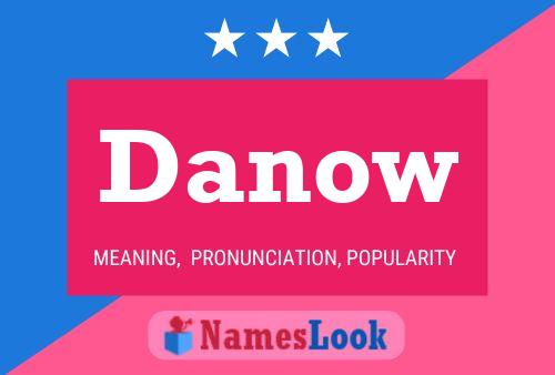 Póster del nombre Danow