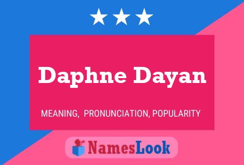 Póster del nombre Daphne Dayan