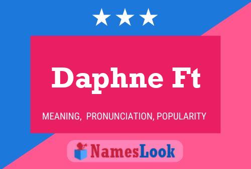 Póster del nombre Daphne Ft