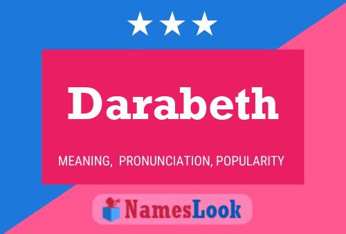 Póster del nombre Darabeth