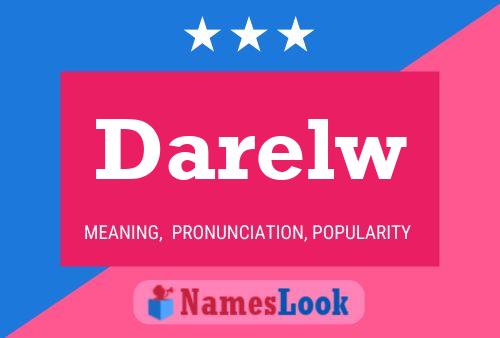 Póster del nombre Darelw