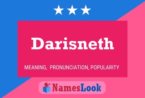 Póster del nombre Darisneth