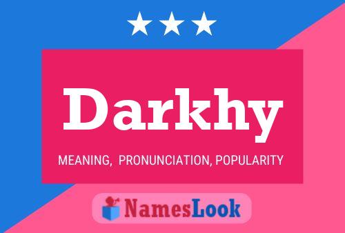 Póster del nombre Darkhy