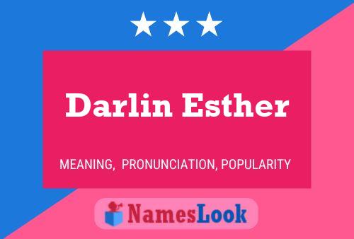 Póster del nombre Darlin Esther