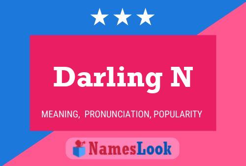 Póster del nombre Darling N