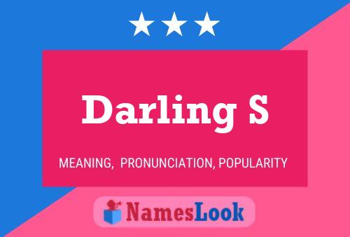 Póster del nombre Darling S