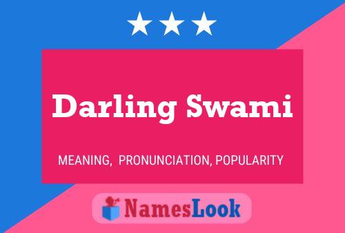 Póster del nombre Darling Swami