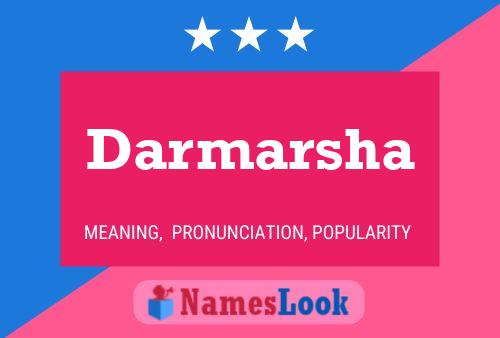 Póster del nombre Darmarsha