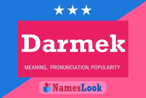 Póster del nombre Darmek