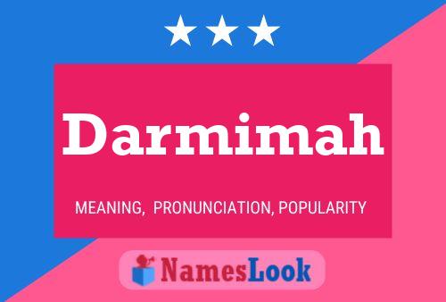 Póster del nombre Darmimah