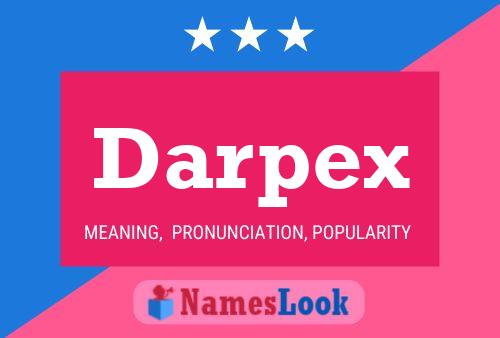 Póster del nombre Darpex