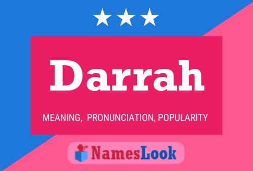 Póster del nombre Darrah