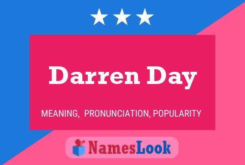 Póster del nombre Darren Day