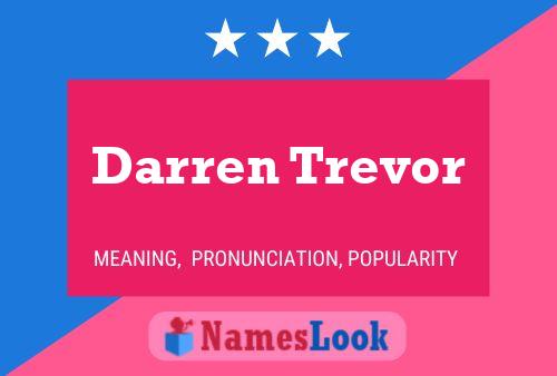 Póster del nombre Darren Trevor