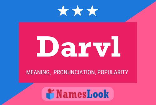 Póster del nombre Darvl