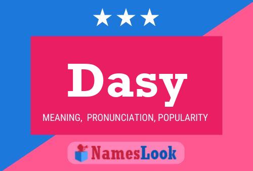 Póster del nombre Dasy