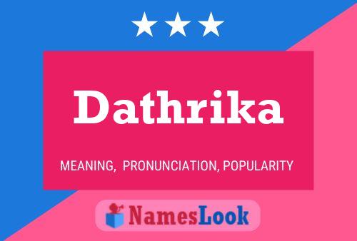 Póster del nombre Dathrika