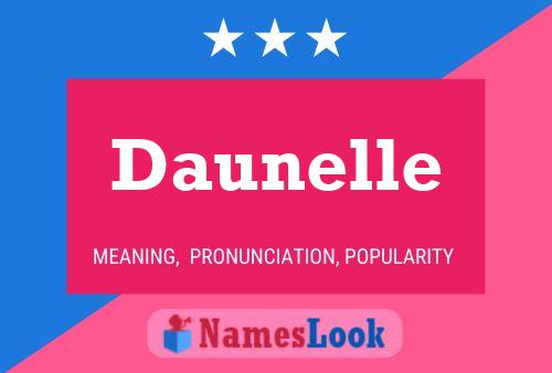 Póster del nombre Daunelle