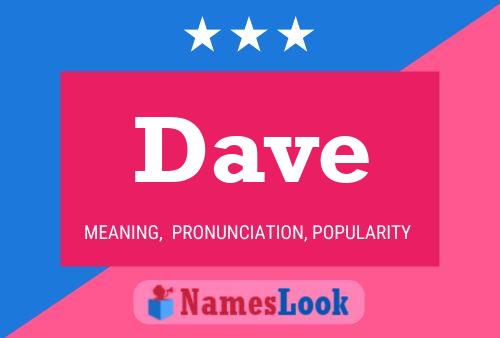 Póster del nombre Dave