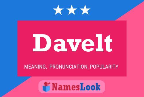 Póster del nombre Davelt