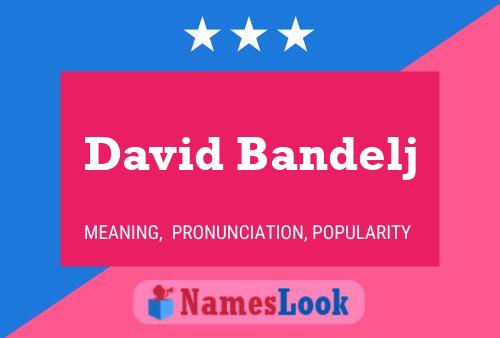 Póster del nombre David Bandelj