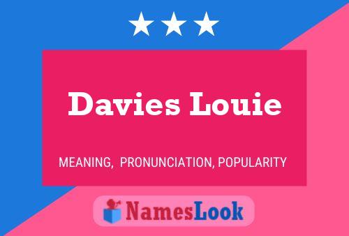 Póster del nombre Davies Louie