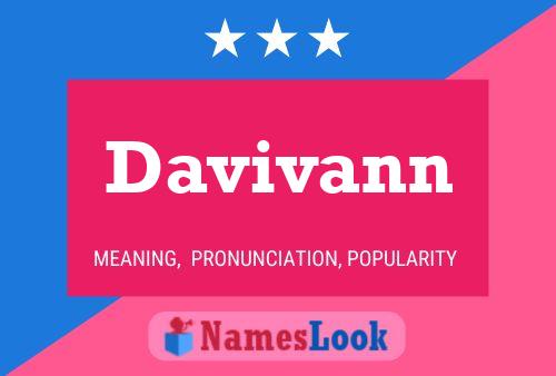 Póster del nombre Davivann