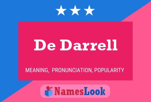 Póster del nombre De Darrell