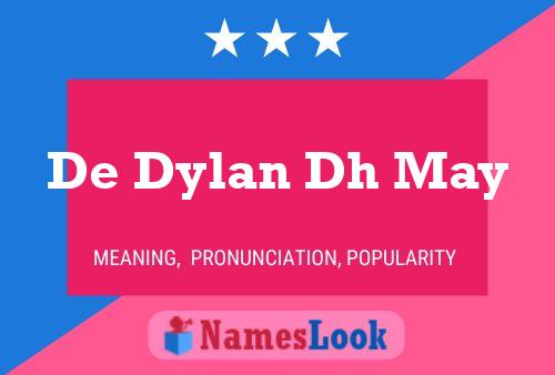 Póster del nombre De Dylan Dh May