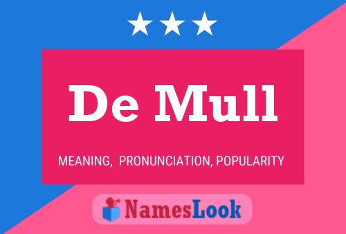 Póster del nombre De Mull