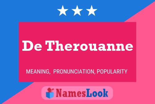 Póster del nombre De Therouanne