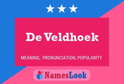 Póster del nombre De Veldhoek