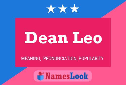 Póster del nombre Dean Leo