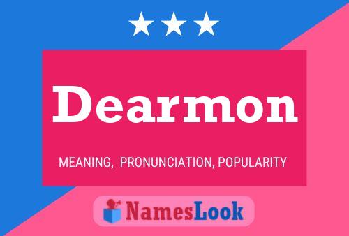 Póster del nombre Dearmon