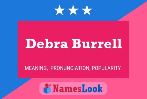 Póster del nombre Debra Burrell