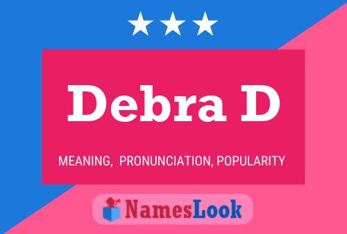 Póster del nombre Debra D