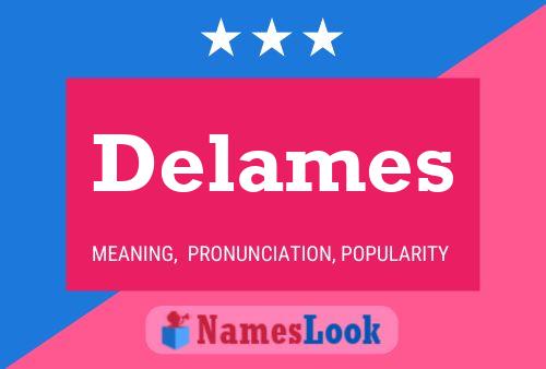 Póster del nombre Delames