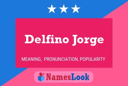 Póster del nombre Delfino Jorge