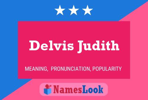 Póster del nombre Delvis Judith