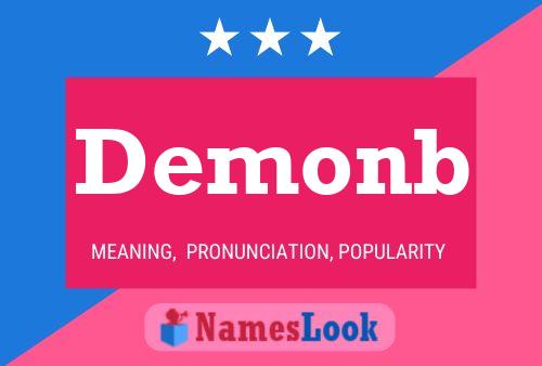 Póster del nombre Demonb