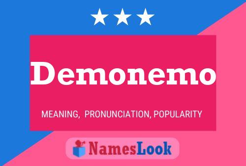 Póster del nombre Demonemo