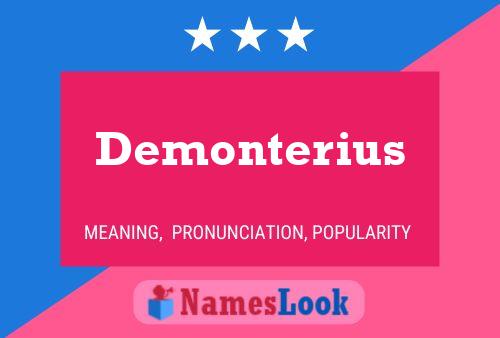 Póster del nombre Demonterius