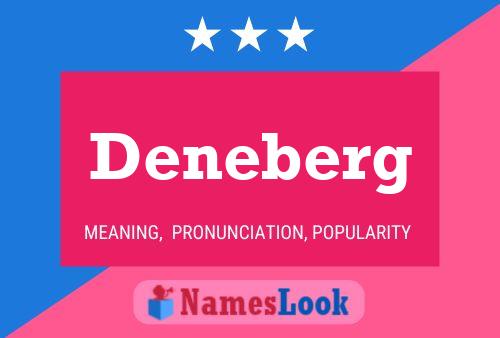 Póster del nombre Deneberg